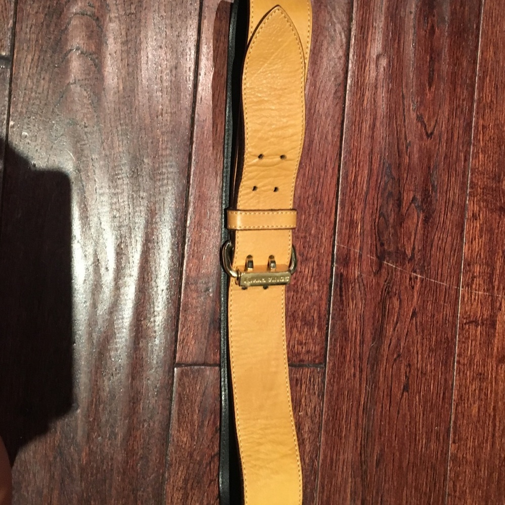 Pre-Owned Sonia Rykiel Camel/Mustard Yellow Belt